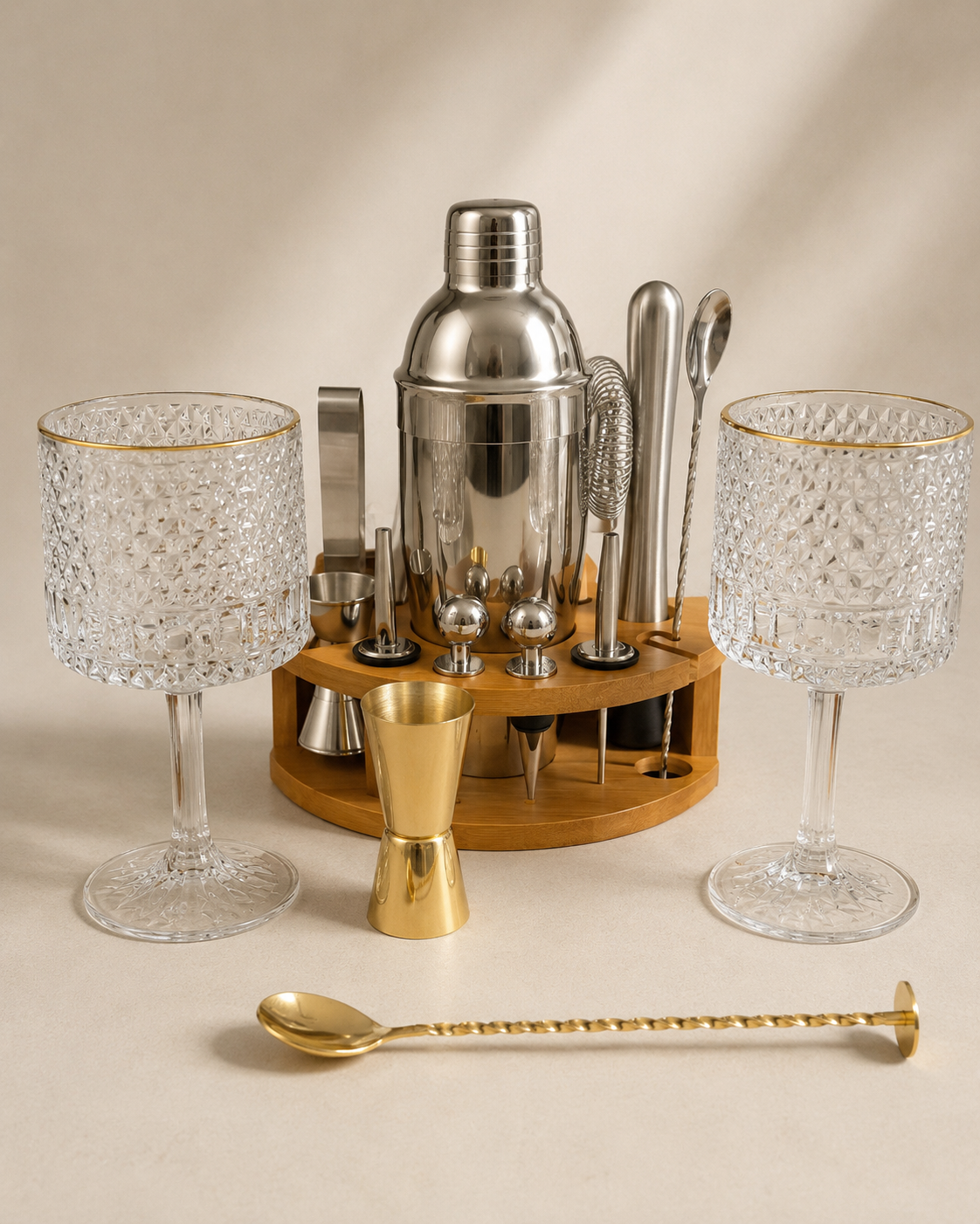 Signature cut-crystal glass